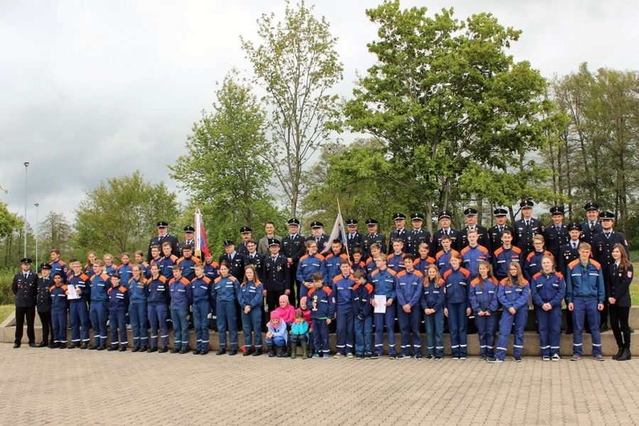 Kreisentscheid des Bundeswettbewerbes der Deutschen Jugendfeuerwehr in Kemnath