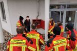 Feuerwehr Kemnath beübt Kemnather Krankenhaus für den Ernstfall